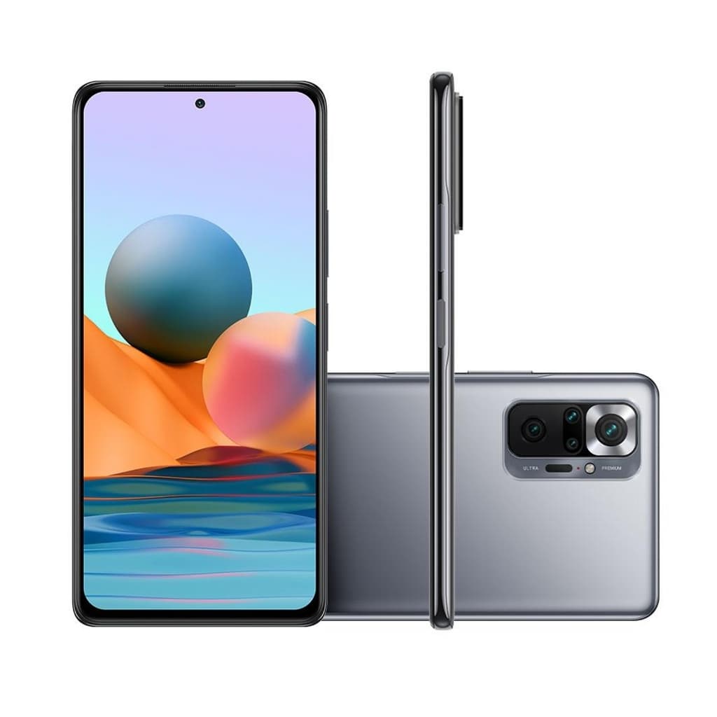 Xiaomi Redmi Note 10 Pro 128GB 6GB RAM 6.67'' 108MP - Imagem frontal e traseira