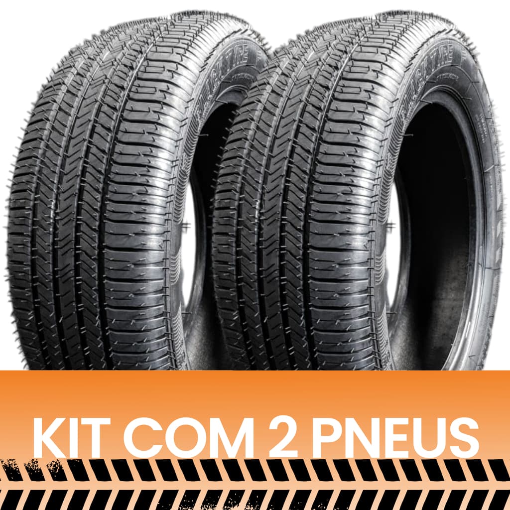Kit 2 Pneus Remold Black Tyre 235/50 R18 Eagle LS2 Aro 18
