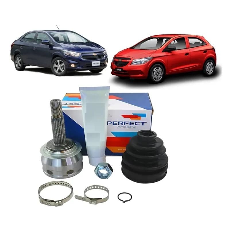 Conjunto de junta homocinética e acessórios Perfect Automotive para Chevrolet Onix