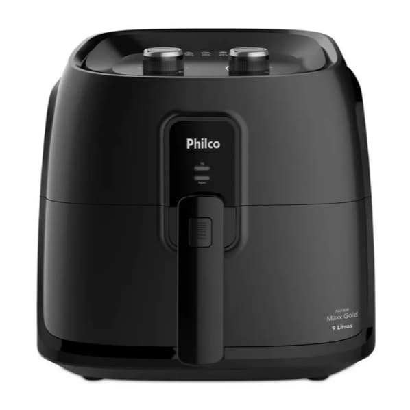 Fritadeira Elétrica Philco Cesto Quadrado 9 Litros 2000W Preto