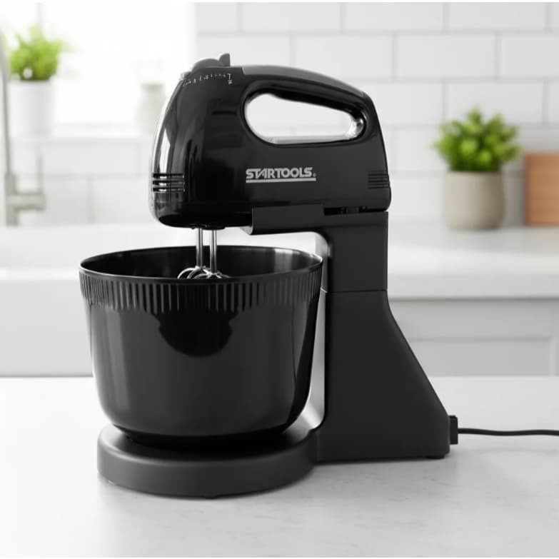 Batedeira Eletrica Industrial 220V Capacidade 2 Litros Alta Performance Preta