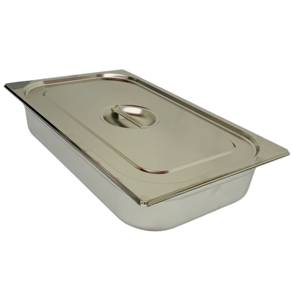 Cuba Gastronômica Inox 1/1 100 Mm 14 Litros Com Tampa  - Marfi Gourmet