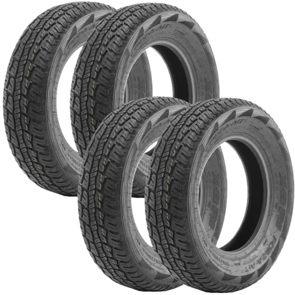 Jogo 4 Pneus 175/75 R14 XBRI Forza AT F2 84T Novos Aro 14
