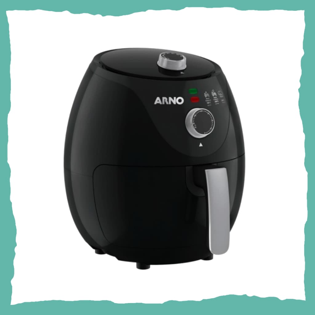 Fritadeira Airfryer 3,2 Litros Arno Sem Óleo Easy Fry EZFP 220v Preto