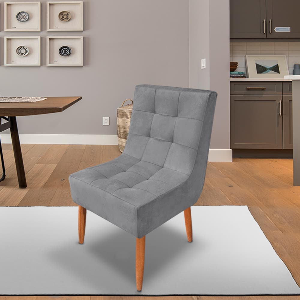 Poltrona Cadeira para Mesa de Jantar Sala Salão de Festa Área Gourmet - Cadeira Trida Jantar