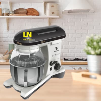 Batedeira Planetária Eclair BP-500S Bivolt Praticidade doméstica e poder industrial 10 níveis de velocidade