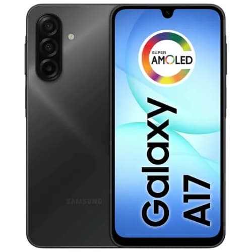 Celular Samsung Galaxy A17 256GB Preto | Bateria 5000mAh | Tela Grande | Câmera 50MP | Desempenho Fluido