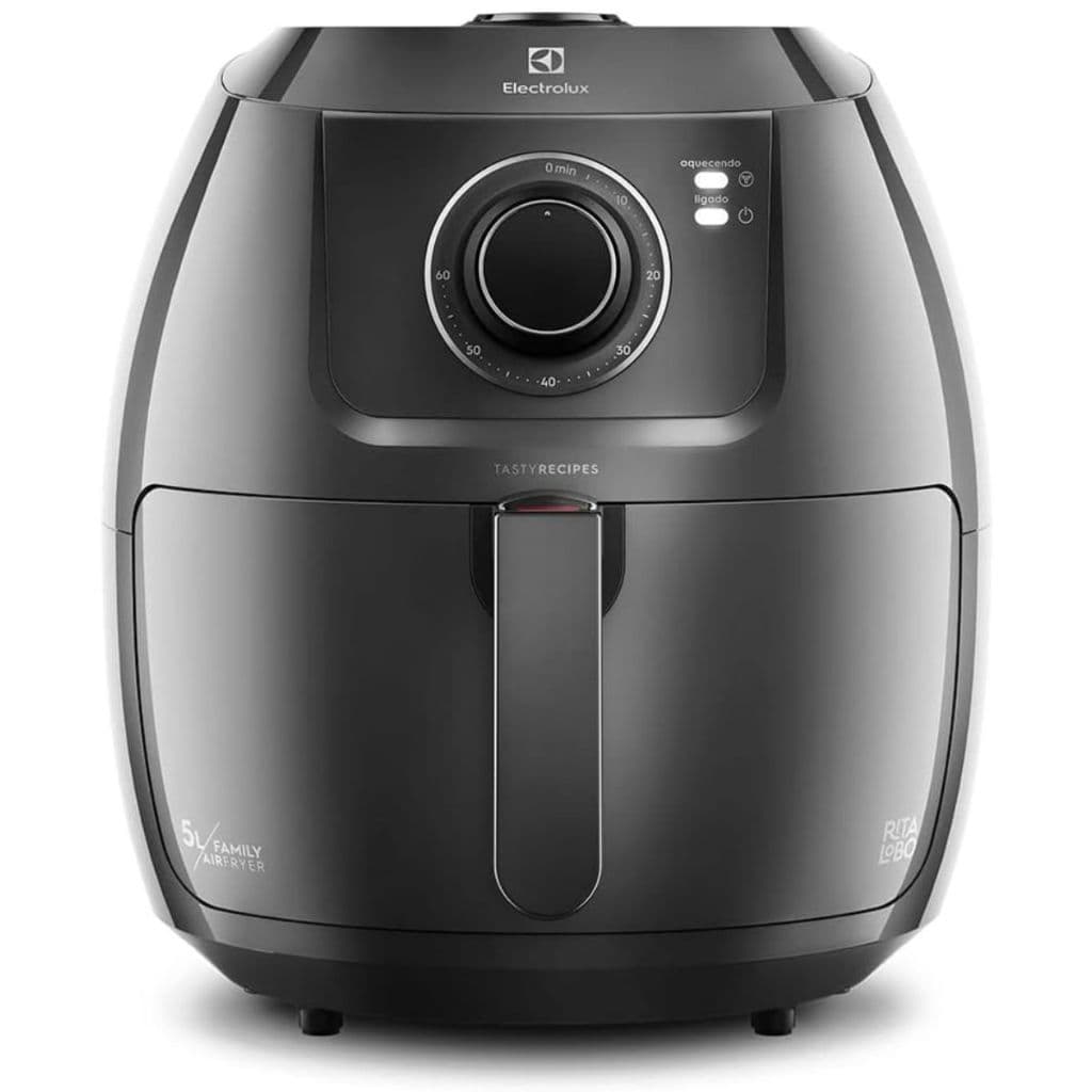 Fritadeira elétrica Electrolux Rita Lobo 5L Grafite 1700W Family Efficient