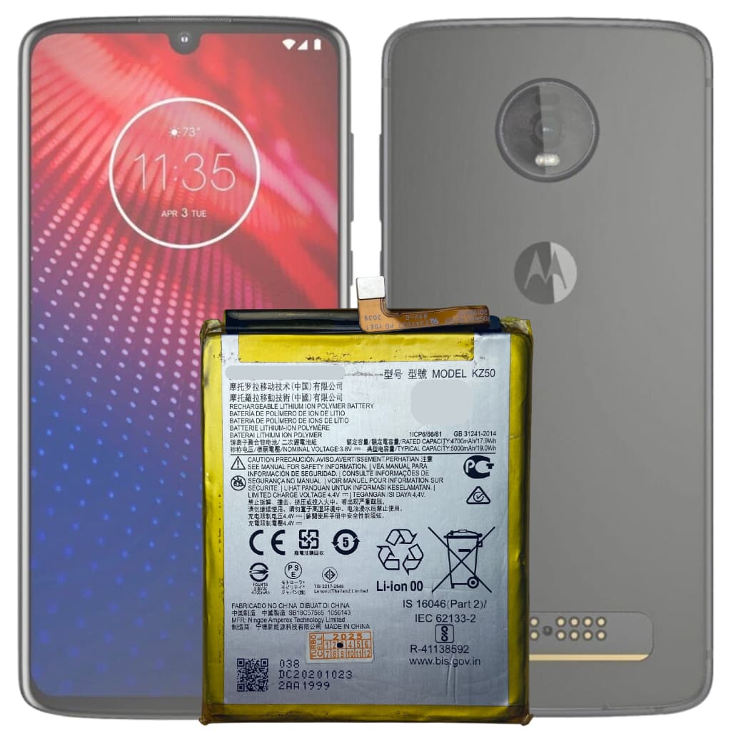 Bateria KZ40 Original (4000 mAh) | Moto G8 / Moto G8 Play / Moto G Fast | Pronta Entrega