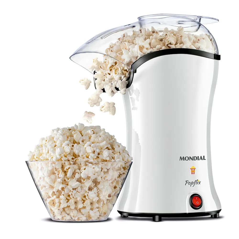 Pipoqueira Elétrica Mondial Sem Óleo Ar Grande PP-04 1200W