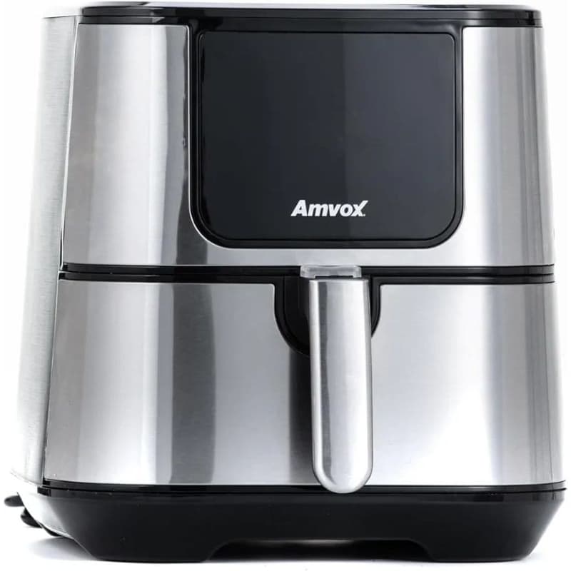 Fritadeira Elétrica Air Fryer Amvox 7 Litros ARF 1255 Preto Inox 220V