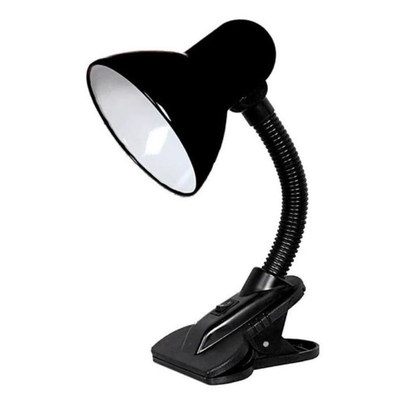 Luminária De Mesa Clip Viking Bivolt Preta 30w Luminatti