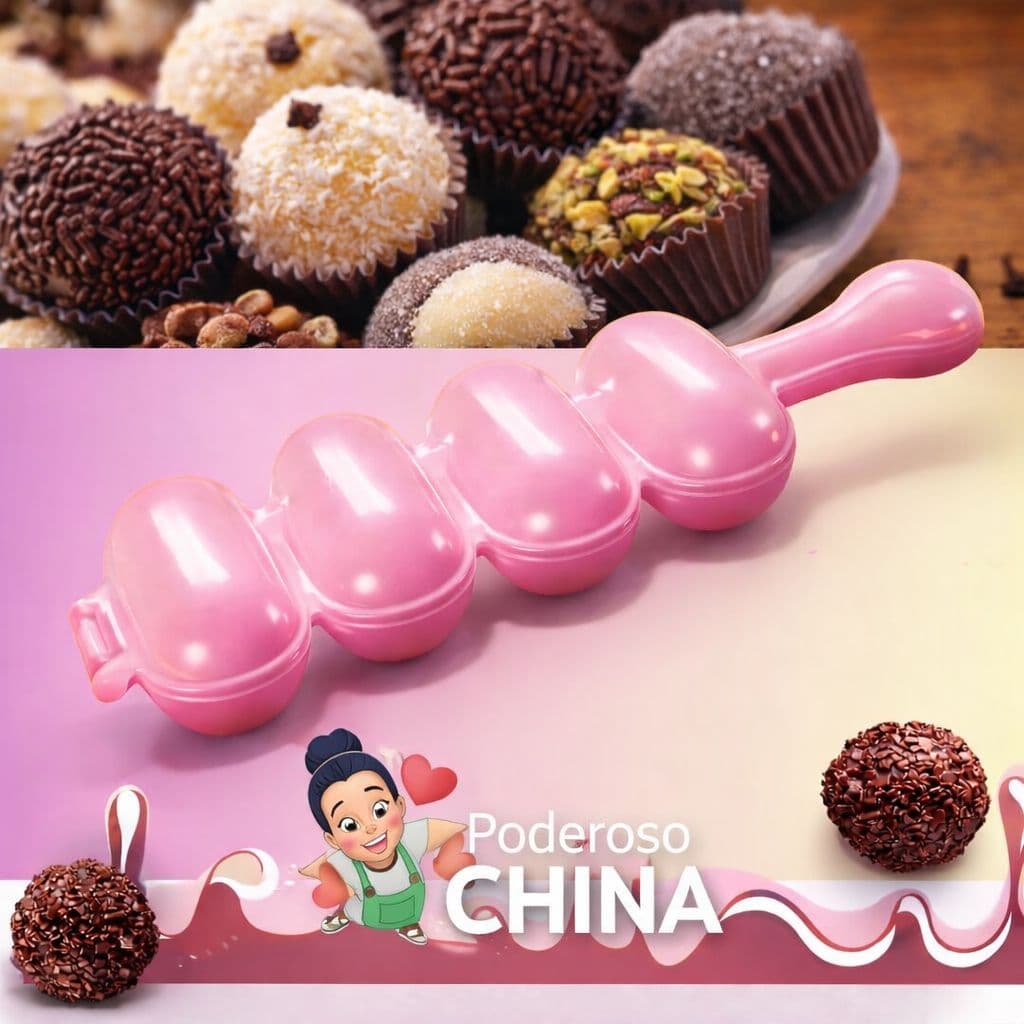 Boleador de Doces Sushi Brigadeiros Enrolador Modelador Beijinho Doce Arroz