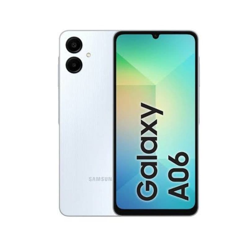 SMARTPHONE SAMSUNG GALAXY A06 4G 128GB 4GB RAM CAMERA 50MP BRANCO NOVO LACRADO
