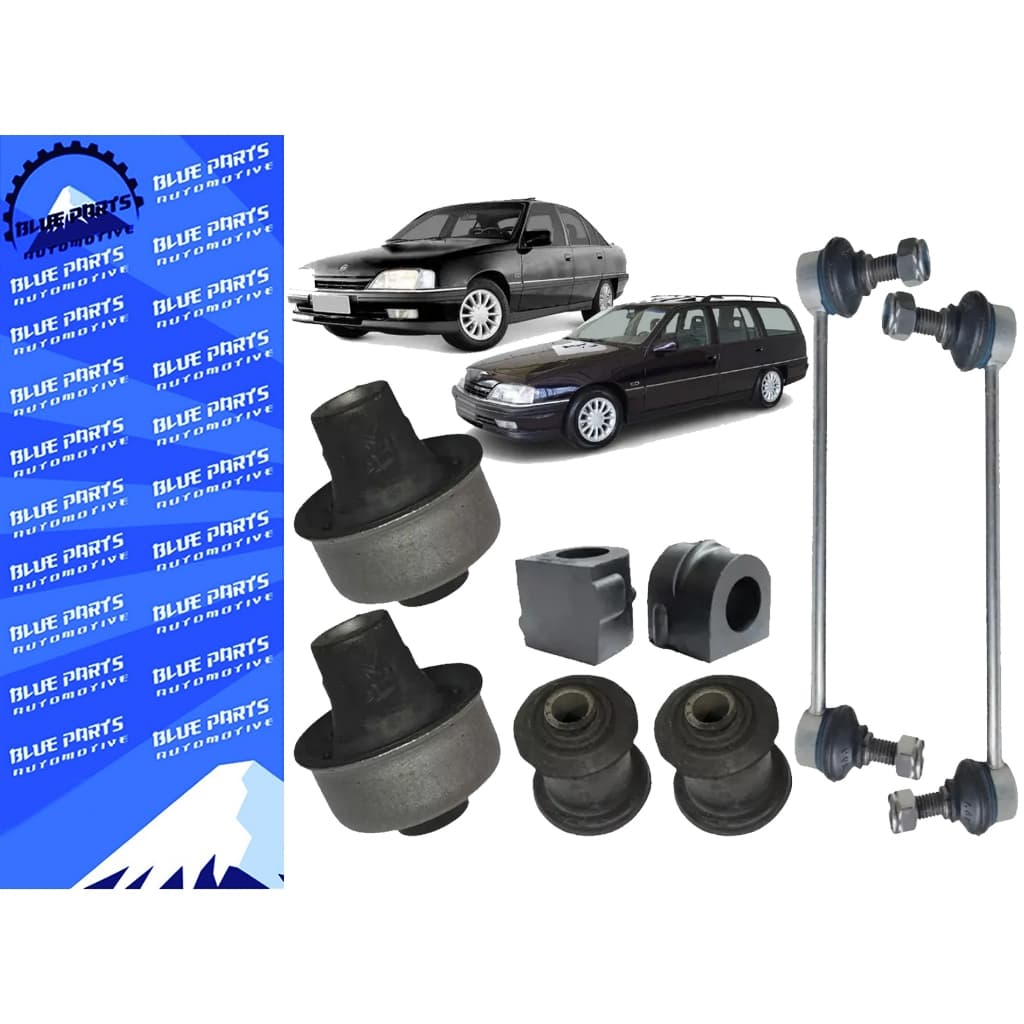 Kit Buchas Da Bandeja + Bucha Da Barra + Bieleta Dianteira Omega 1993 1994 1995 1996 1997 A 1998