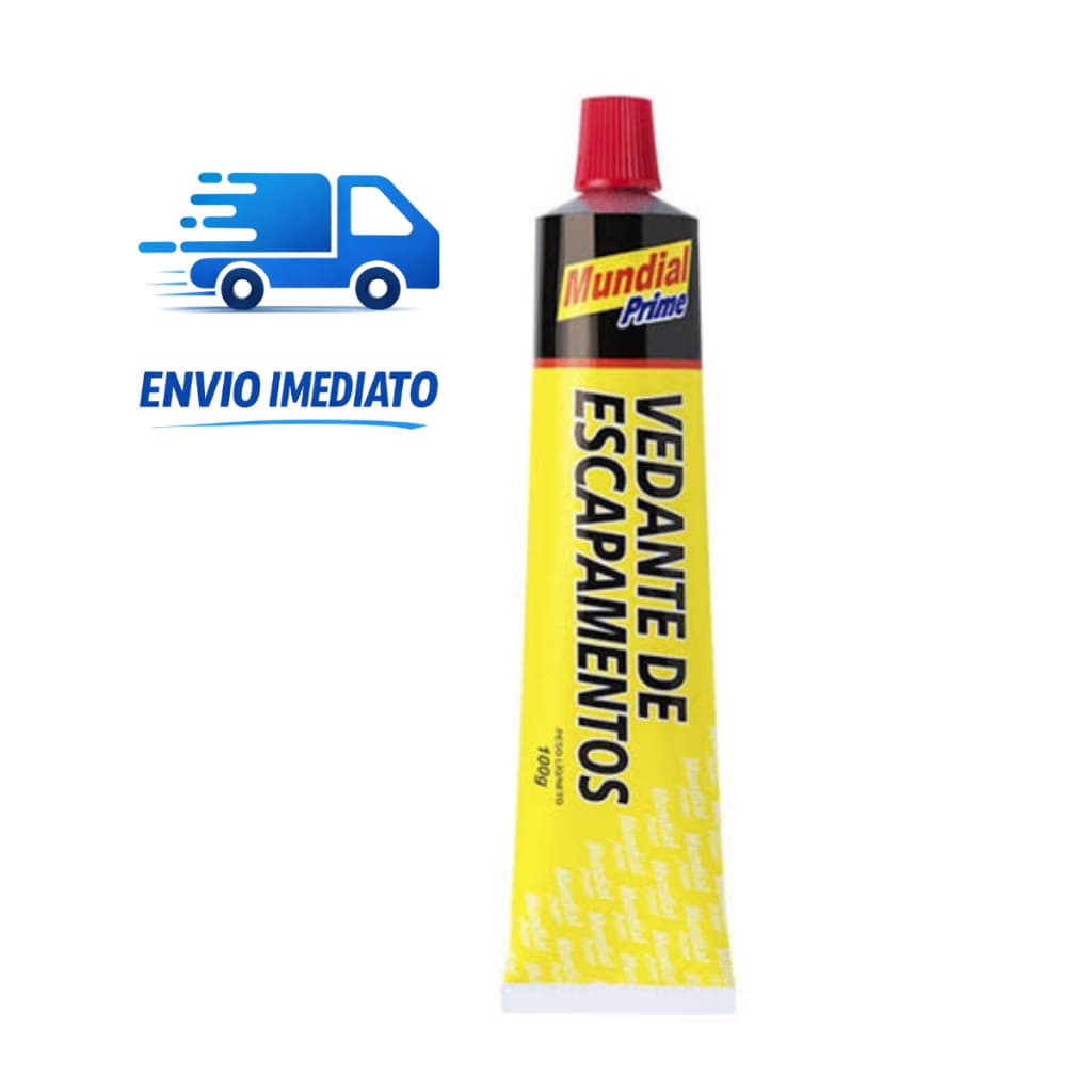 Vedante De Escapamento Reparador para Escapamento de Carro  Motos Tapa Furos em Bisnaga Selante 100g