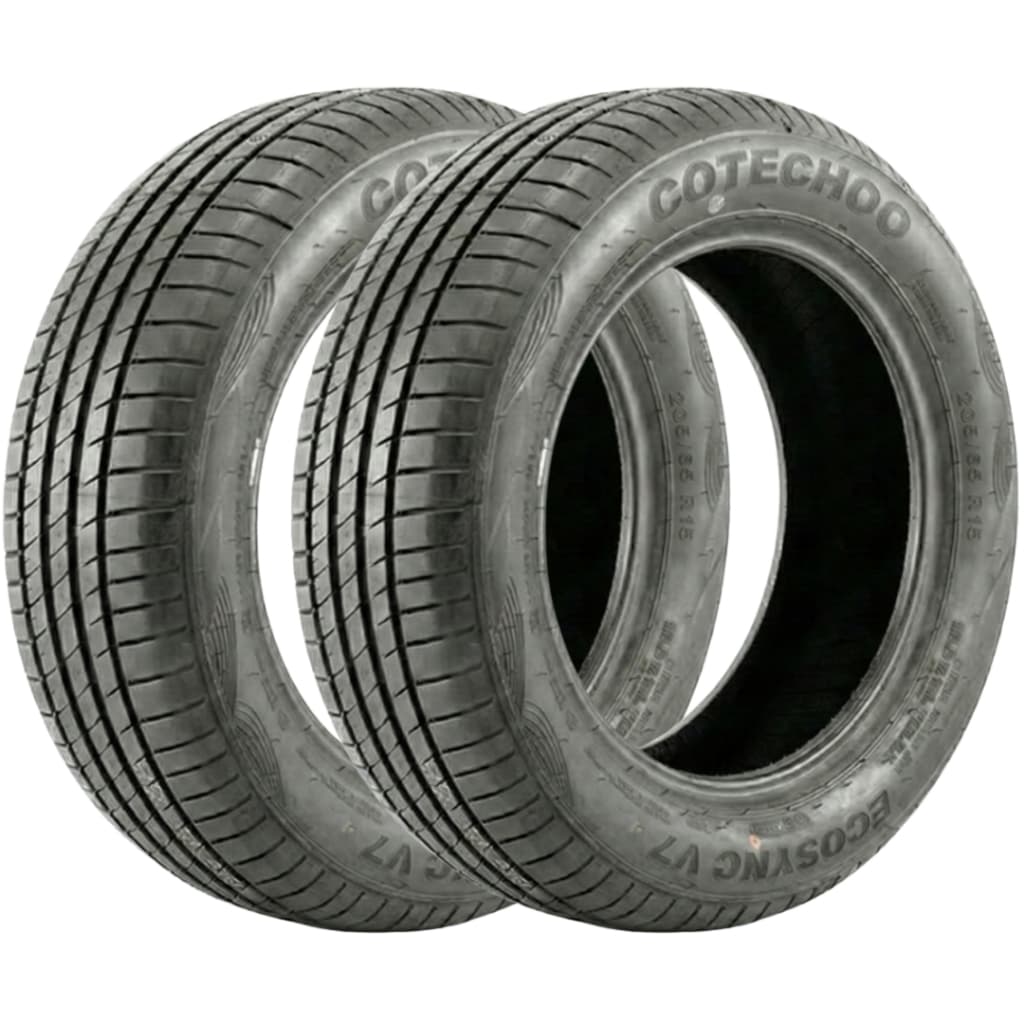 Kit 2 Pneus 205/65 R15 Cotechoo EcoSync V7 94H Aro 15 Novos