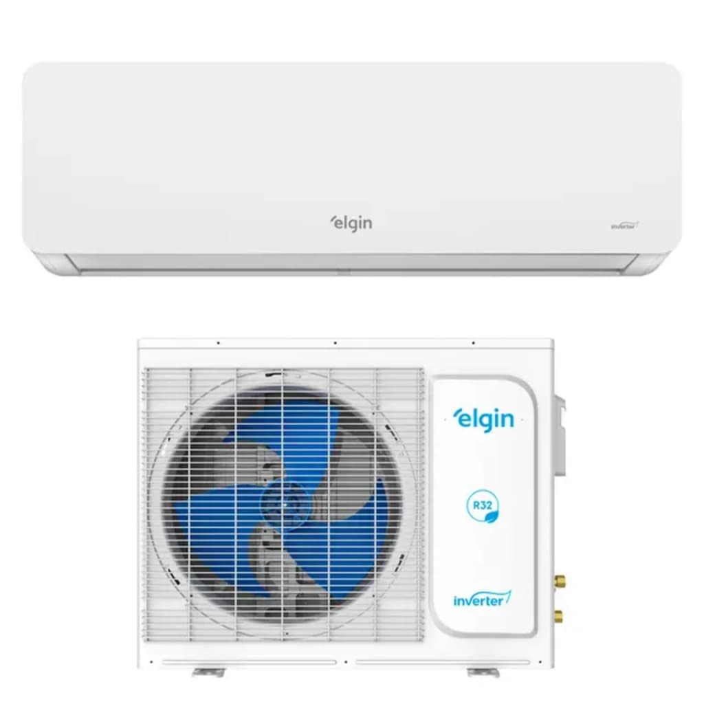 Ar Condicionado Inverter Elgin High Wall Eco III Wifi 12.000 Btus Quente/Frio 220v