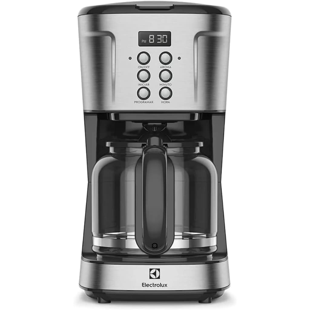 Cafeteira Elétrica Digital Ecm30 38 Xícaras Inox Electrolux Cafeteira Digital Electrolux  Cafeteira ECM30