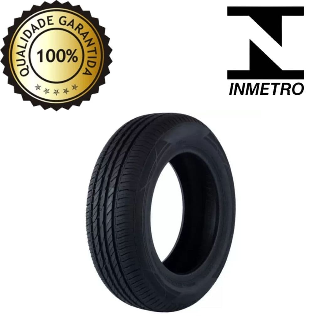 Pneu Aro 15 - 195/60 R15 Remold Linha Premium Garantia Selo Inmetro Pneu
