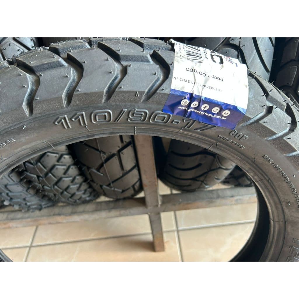 PNEU TRASEIRO 110/90 R17 - ORIGINAL