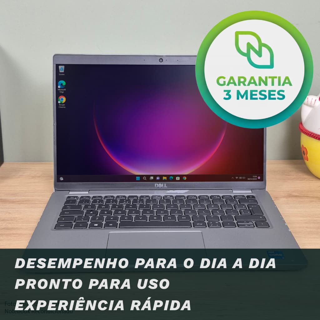 Notebook Dell 14 Core i5 11ª Geração 8GB RAM SSD 240GB garantia 3 meses