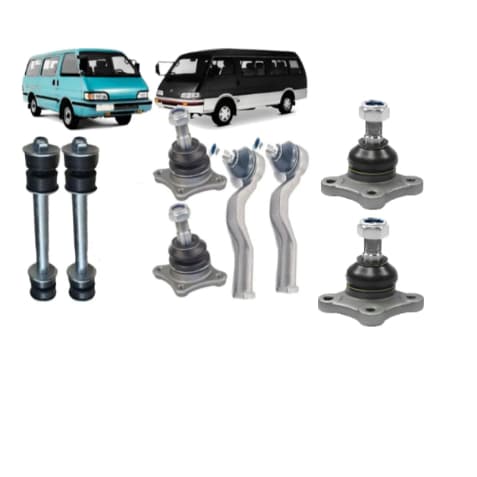 Kit Pivôs Inferior e Superior Terminal Direção Bieletas Topic - Besta 93 A 98