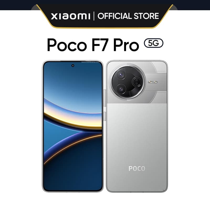Xiaomi Poco F7 Pro 5G - Smartphone com design elegante e câmera circular na traseira
