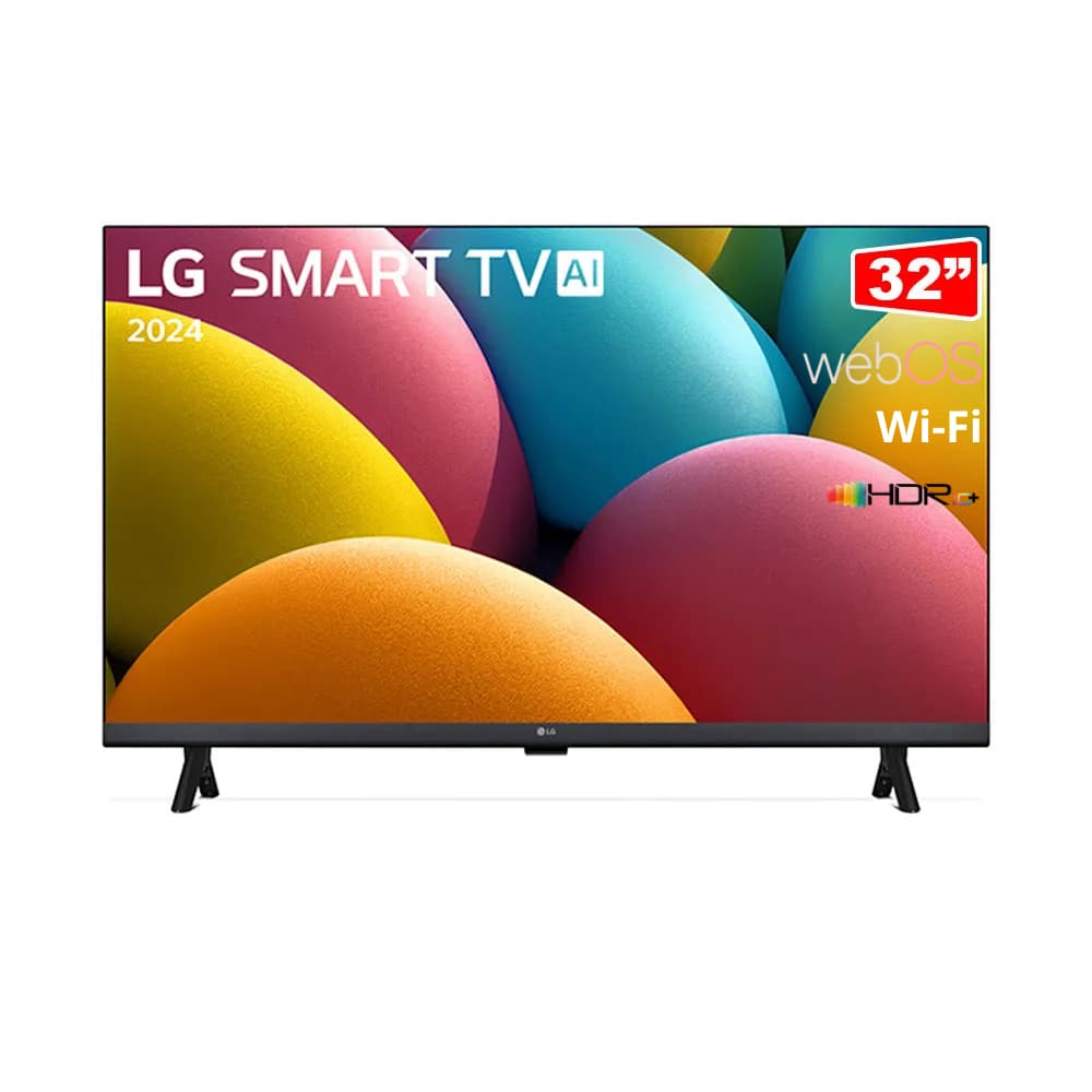 Smart TV LG 32 Polegadas HD com WebOS, WiFi e HDR
