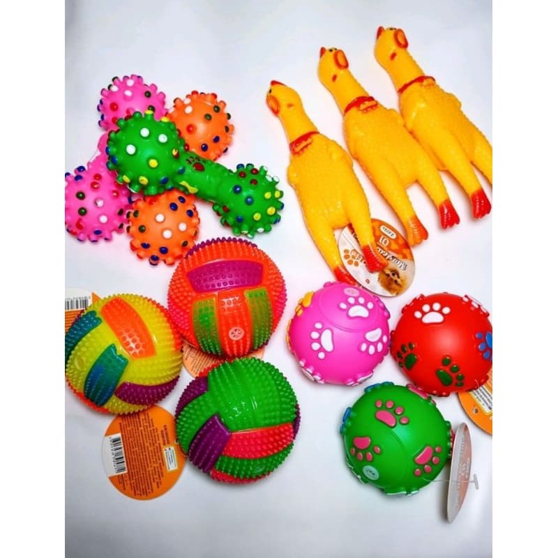 kit brinquedos cachorro/ brinquedos pet/ brinquedos/ bolinhas/ galinha pet/ bola led pet/mordedores pet