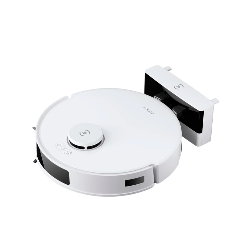 Robô aspirador Ecovacs DeeBot N20 Pro DKX55 branco com base de recarga conectada
