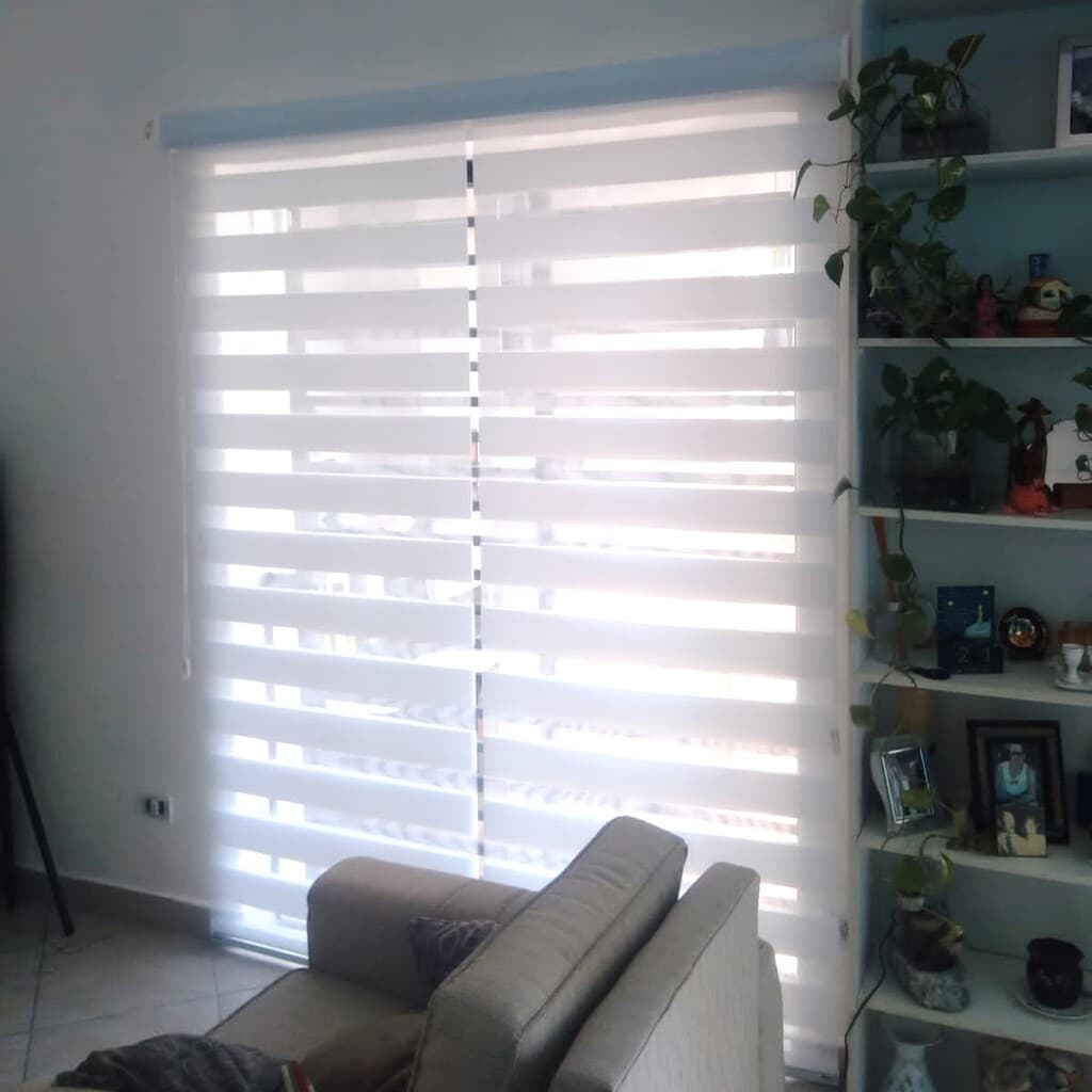 Persiana Double Vision Com Bando Largura 2,10 x 1,65 Altura Linha Luxo