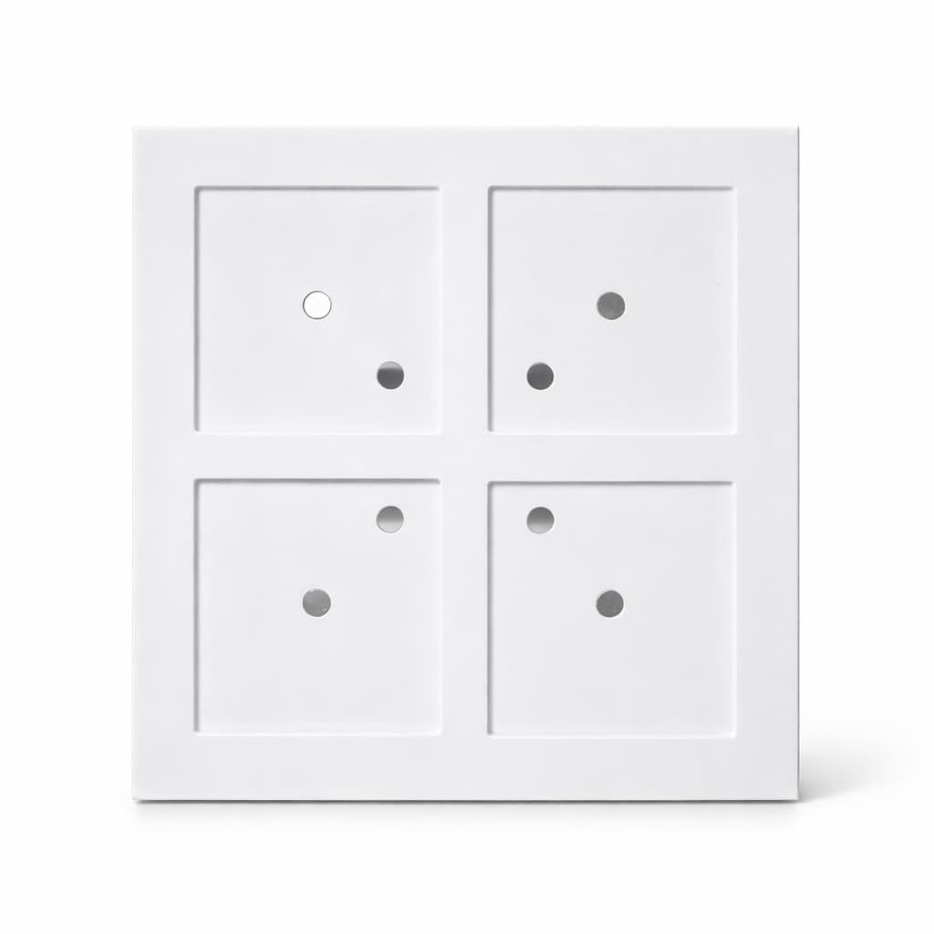 Quadro Porta Retrato de Mesa para Fotos Ímã – Porta Retrato 4 Fotos 5x5cm 13,5x13,5cm Decorativo