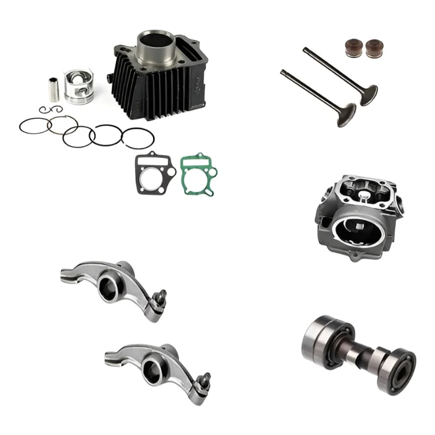 Kit Cilindro Cabeçote 90cc Completo Bull Krc 50 Lx E Max 50
