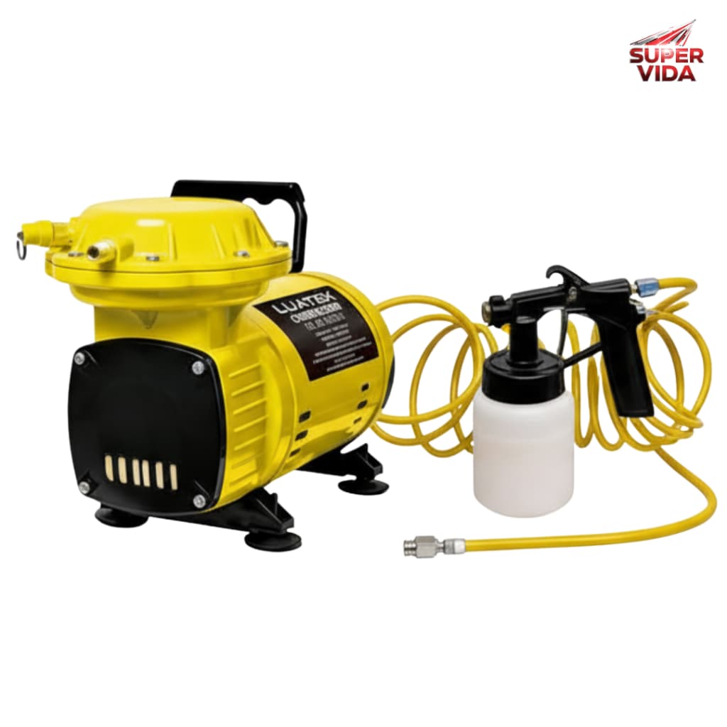Compressor de Ar Portátil Luatek 450W 1/2HP com Acessórios