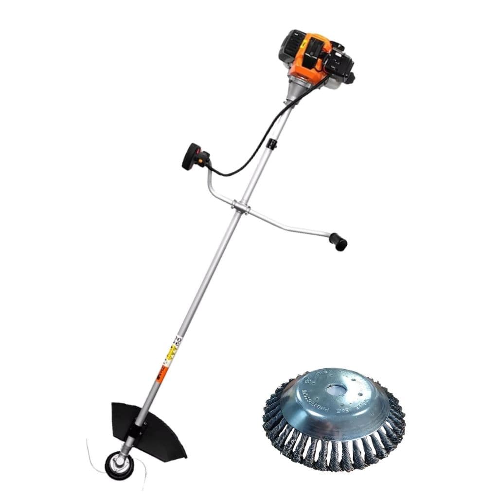 Roçadeira a Gasolina ZR52X Zmax 52cc 6500 rpm 2,1HP com Escova de Aço 200mm