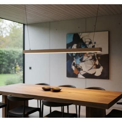 Luminária Linear Pendente 1m  Colo Moderno 110v ou 220v