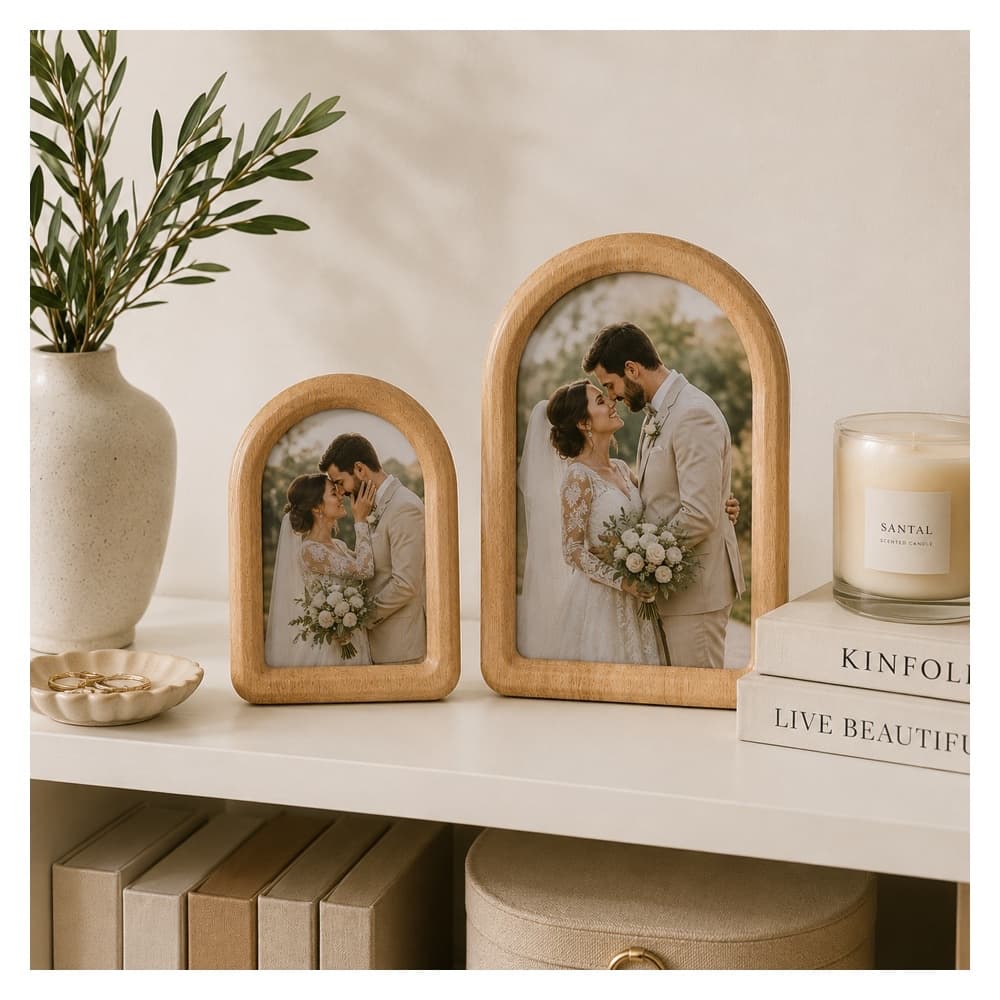 Porta Retrato Cozy Aconchegante Decorações Minimalistas Combina Com Qualquer Ambiente Porta Retrato Madeira