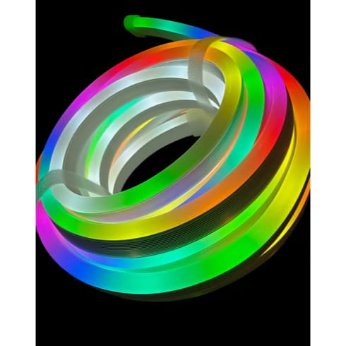 Fita neon LED RGB endereçável de 5m com alto brilho