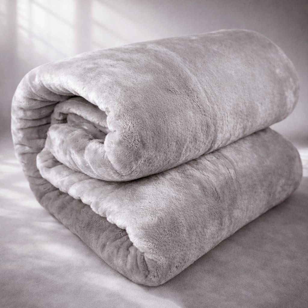 Cobertor Queen Corttex Lumini Super Soft cinza
