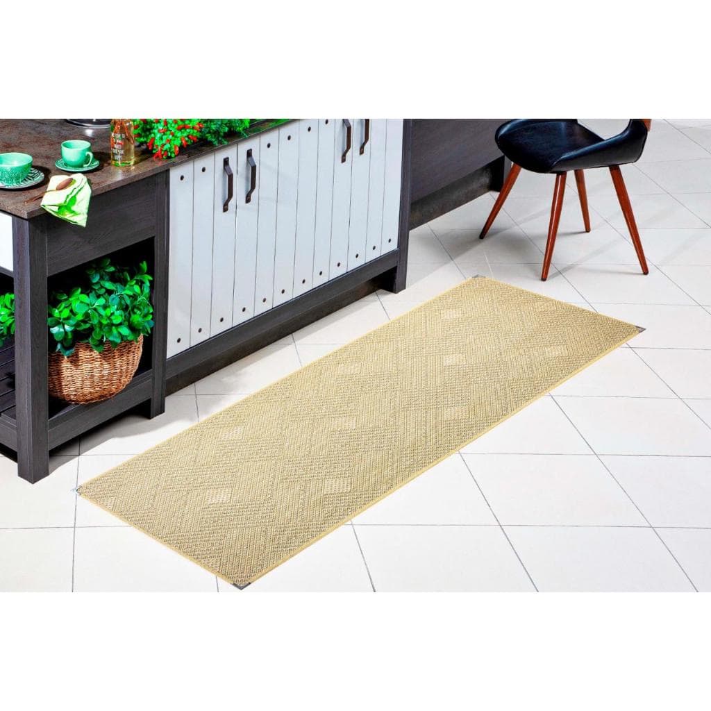 Passadeira Sisal 7,00 m x 0,66cm (Com Ponteira, antiderrapante, Para Quartos Cozinha Corredores)