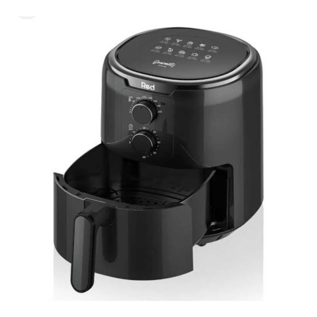 Fritadeira elétrica preta Rest 4,2 litros 220V/1300W AF420 com cesto removível