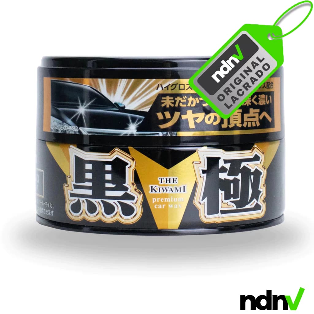 Cera Soft99 Extreme Gloss Black – 200g – Híbrida: Carnaúba + Sintética