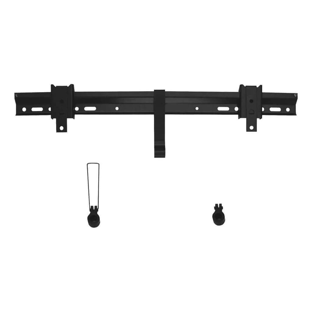 Suporte para TV fixo preto para parede, compatível com TVs LCD e Smart TV de 32 a 70 polegadas