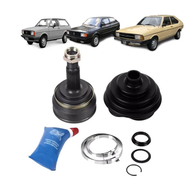 Kit junta homocinética para Volkswagen Gol, Passat, Parati, Saveiro e Voyage 1.3/1.5/1.6