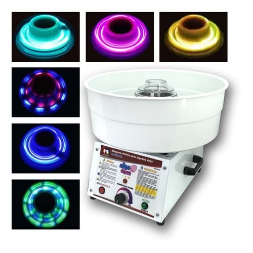 Máquina De Algodão Doce Profissional Ad-43 Neon - Inovamaq