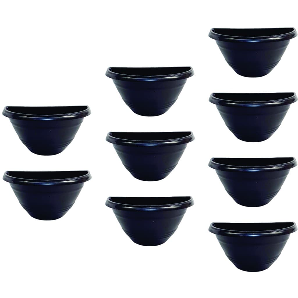 9 vasos de parede vaso de 1 litro vaso plástico de parede vaso para parede vaso para jardim vertical vaso de parece meia