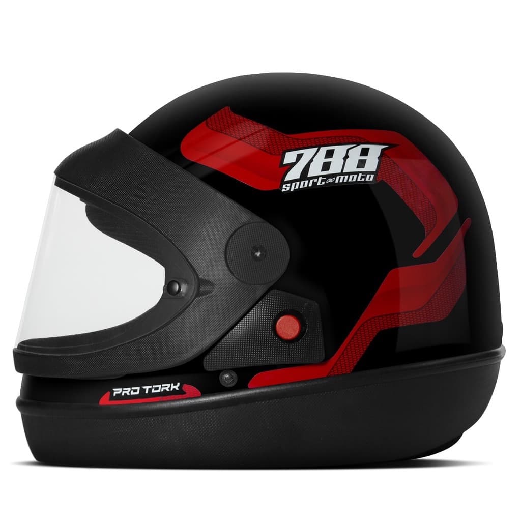 Capacete Automático Masculino Feminino Pro Tork Sport Moto Tipo Modelo Sanmarino