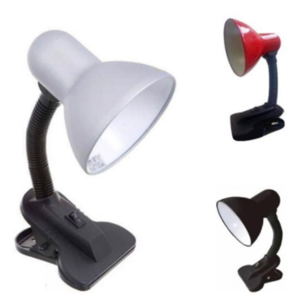 LUMINÁRIA DE MESA COM GARRA PRESILHA MESA CASA MANICURE ESCRITÓRIO