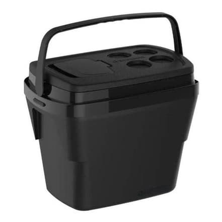 Caixa Térmica Preta Tropical 28 Litros Com Alça Soprano